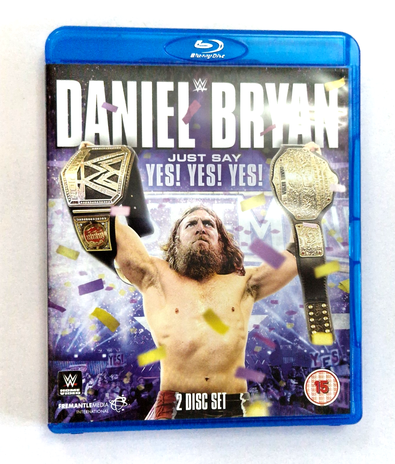 Daniel Bryan Just Say Yes Yes Yes! BLU RAY WWE Wrestling