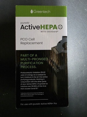 Greentech PureAir Active Hepa+ Pro PCO Cell Filter ODOGard