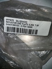 M&R Reflector End Plate 5.25X7.06 9PP5675 New Other/old Stock