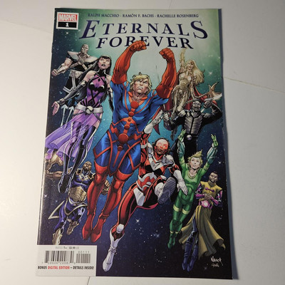 Eternals Forever #1, NM Ralph Macchio, Marvel, 2021
