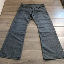 Buffalo Men's Jeans Bootcut Dark Wash Jeans W36 x L33