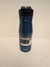 Contigo Ashland Chill 32oz Blue Water Bottle Cup New