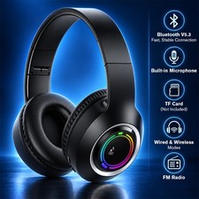 Hot Sale! Wireless Headphones Bluetooth 5.4 Over-Ear Noise Cancelling Earphones