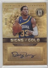 2011-12 Panini Gold Standard Signs of Gold 8/49 Danny Granger #SG-15 Auto 5x0