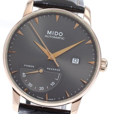MIDO Baroncelli M8605B Men Mechanical Automatic Black Date Indicator