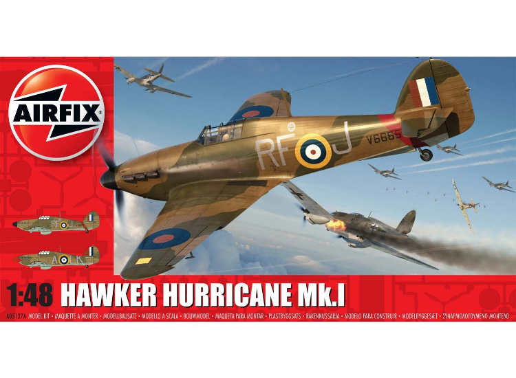 Airfix 1/48 05127A Hawker Hurricane Mk.I