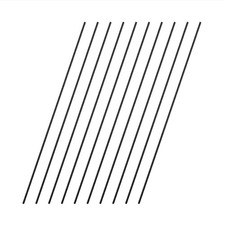 Carbon Fiber Rods 1mm x 200mm Solid Matte Round Bar for DIY Crafts RC Aircraf...