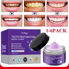 2025 Dental restoration mineral powder, mineral tooth powder, teeth whitening US