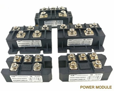 1 Pc. New MDS100A 150A 200A 250A 300A 3-Phase Rectifier Bridge 1600V Rectifier