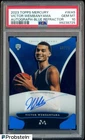 2023-24 Topps Mercury Blue Refractor Victor Wembanyama RC AUTO 40/75 PSA 10