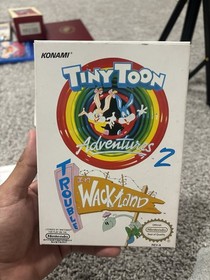 Tiny Toon Adventures 2 Trouble in Wackyland NES Box Manual Inserts NO GAME