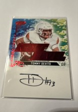 2023 SAGE Low Series - Next Level Signatures Tommy DeVito #NLS-TD Red (AU, RC)