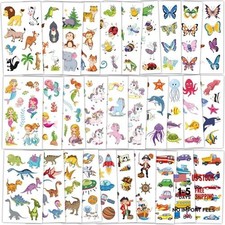 320 Patterns Temporary Tattoos, 36 Sheets Temporary Tattoos, 320Patterns