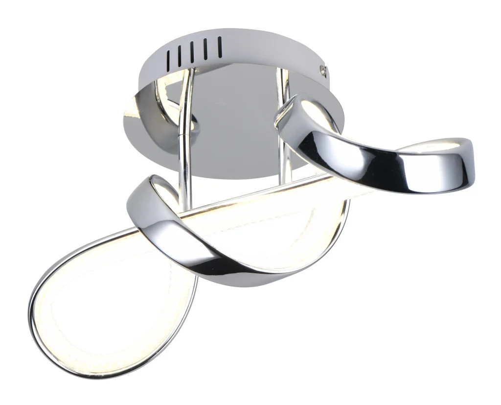 Wall Light Silver Padua LED Chrome 400mm Trio R27281106