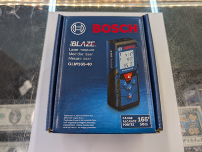 Bosch Blaze GLM165-40 165' Range Laser Measure New!! Sealed 
