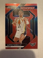 Satou Sabally 2024 Panini WNBA Prizm Monopoly Red Prizm /99 WNBA8