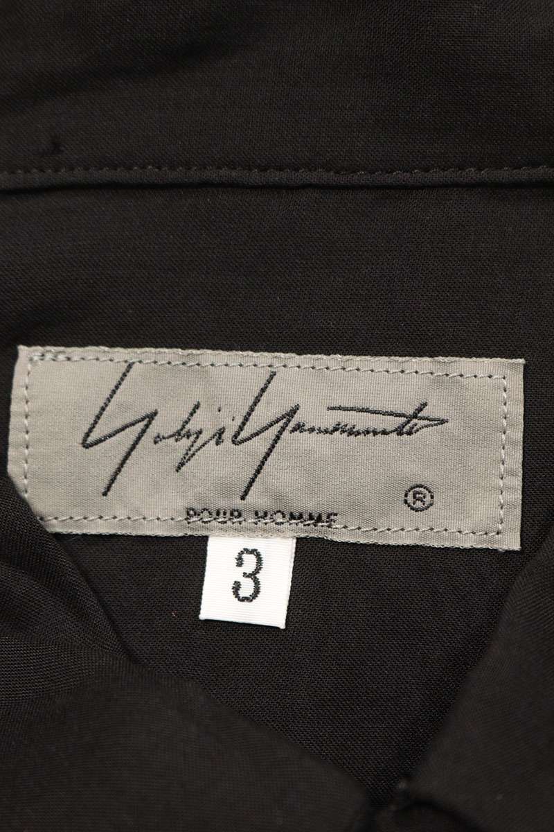 Yohji Yamamoto Pour Homme Size 3 Hh-B29-202 Tencel Long Yohji Yamamoto Pour Homme Size 3 Hh-B29-202 Tencel Long