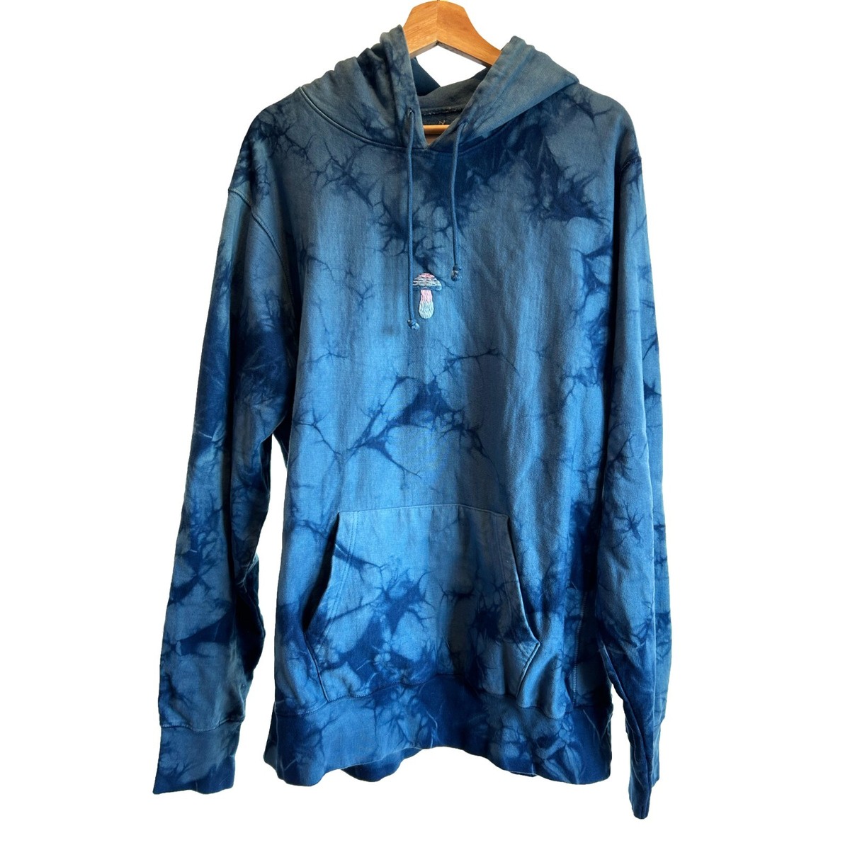 トップス Story mfg. Bloom Embroidered Hoodie XL - Story Mfg Bloom Embroidered Tie-Dyed Organic Cotton
