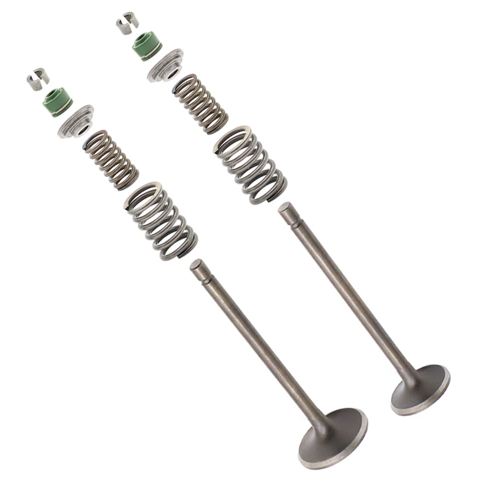 Kit de reconstrucción de válvula de escape de admisión de culata de EE. UU. para Honda XR200 XL185S ATC200 Foto 2 de 4