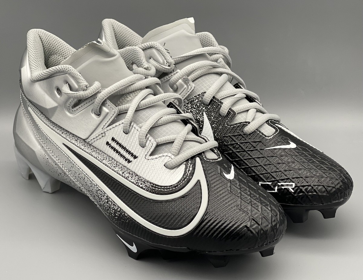 Nike Vapor Edge Elite 360 2 Football Cleats Silver Black DA5457