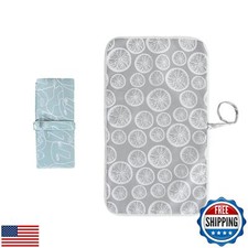 Foldable Baby Changing Mat 2 Pack, Diaper Changing Pad Waterproof Travel Diap