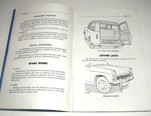 HILLMANN HUSKY COMMER COB Instruction Book Manual Handbook Manual Ba - Picture 2 of 4