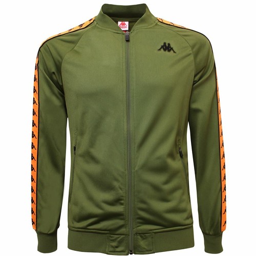 FELPA KAPPA UOMO 303WY10 BANDA BOMBER VERDE-S | eBay