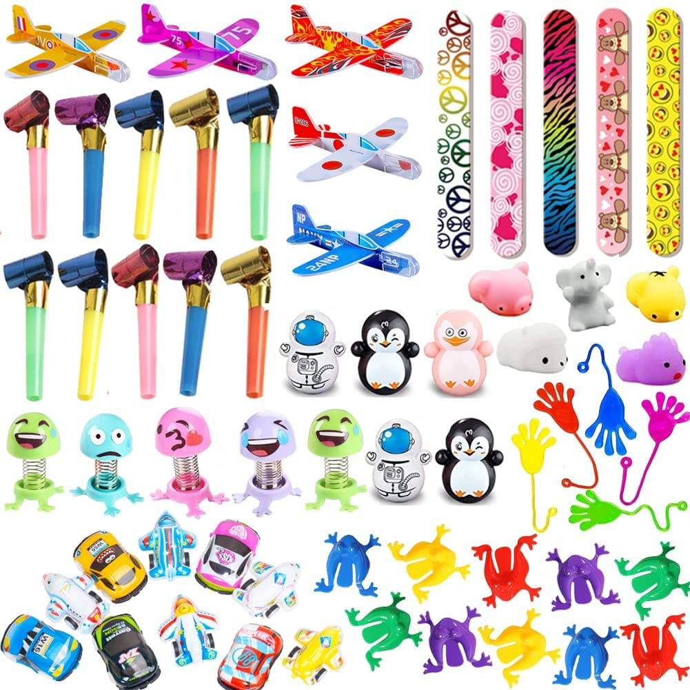 60PCS Kids Party Favors Toys Set - Carnival Prizes, Goodie Bag Fillers 🎉