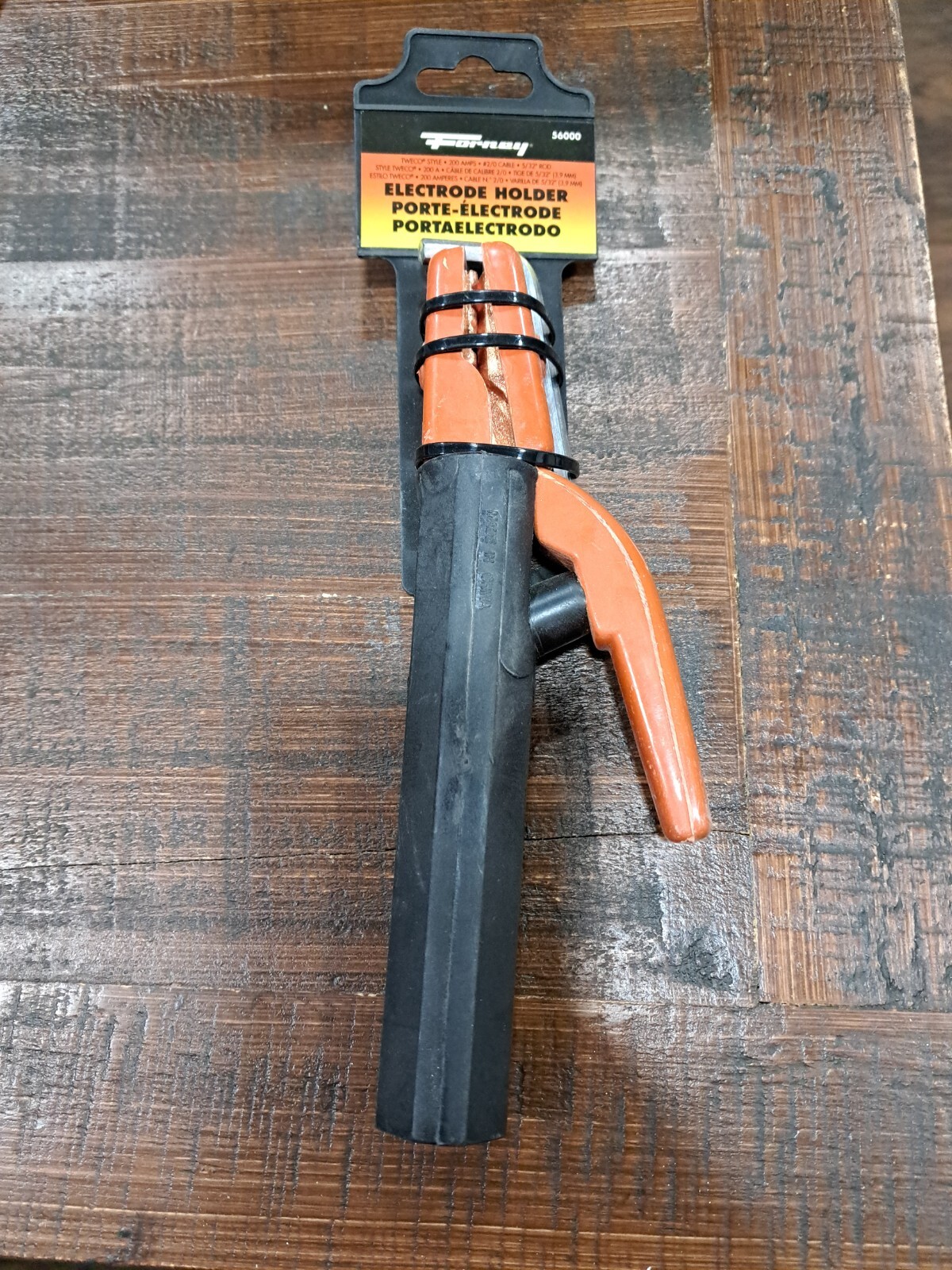 Forney 56000 Welding Electrode Holder 200 Amp Lenco Style Stinger 5/32" Rod Cap 32277560000 eBay