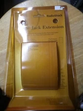 extension only - Radio Shack wireless Phone ac wall plug electrical jack 43-161 