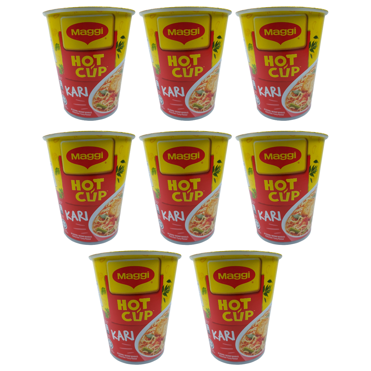その他 maggy MAGGI Instant Noodles Hot Cup Curry Flavor 58g - Authentic Flavor