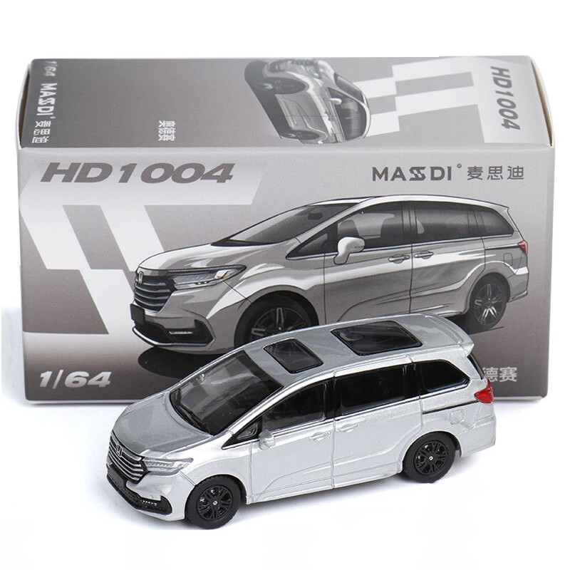 1:64 Honda Odyssey Diecast Alloy Toy Car - Miniature Scale Model