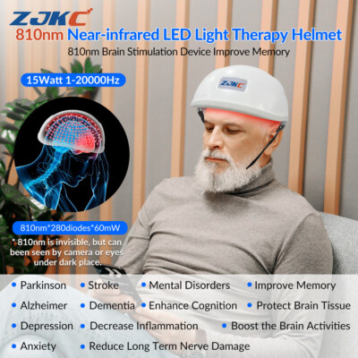 810nm Led Infra Red Light Therapy Helmet for Parkinson Disease Treatments