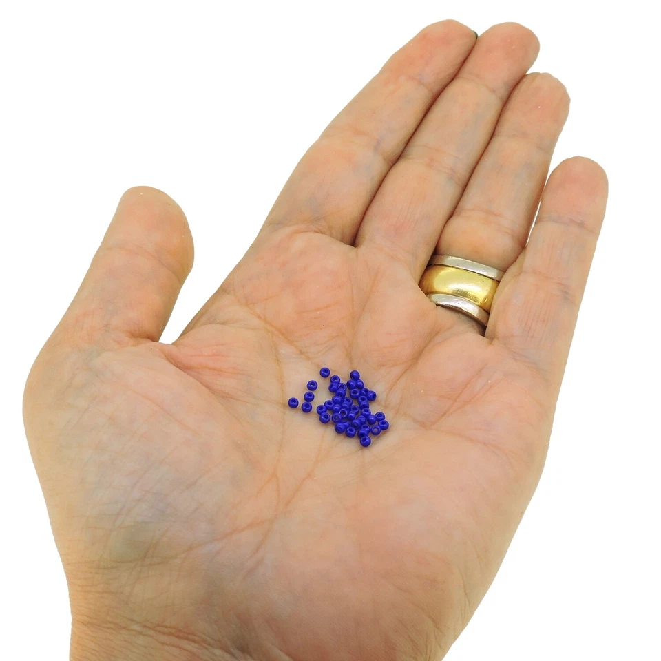 Juego de 10 Colores - Cuentas Semilla Redondas Miyuki Talla 11/0, 100 Gramos - Básicas Opacas Foto 4 de 4