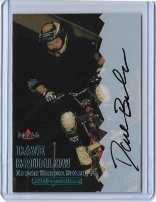 2000 FLEER ADRENALINE MIKE BRUMLOW AUTOGRAPH AUTO CARD ~ BMX ~ QTY