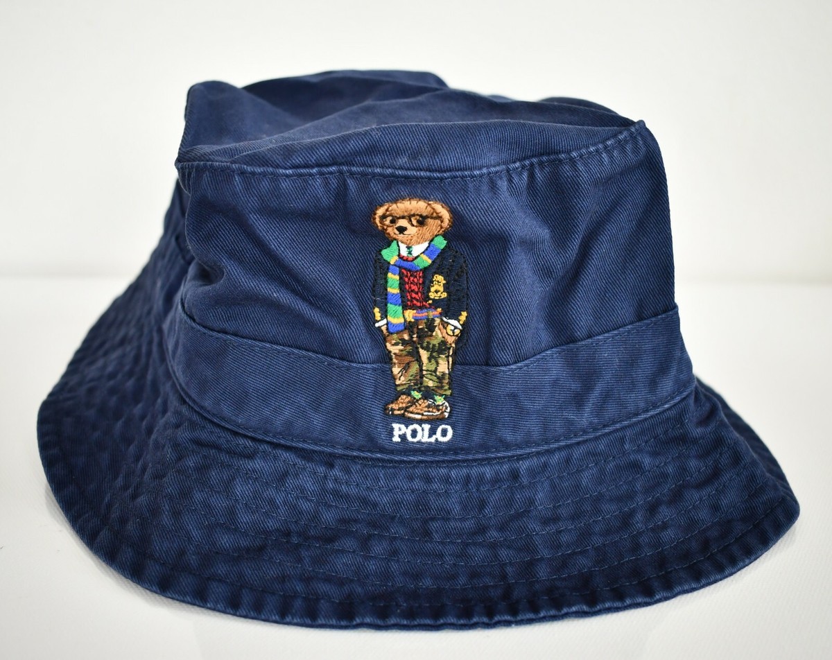 New POLO RALPH LAUREN Embroidered POLO BEAR Navy CHINO  display picture 1