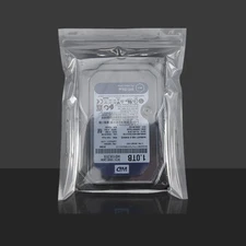 Anti-static resealable zipper shielding hard disk electronic product bag 100pcs