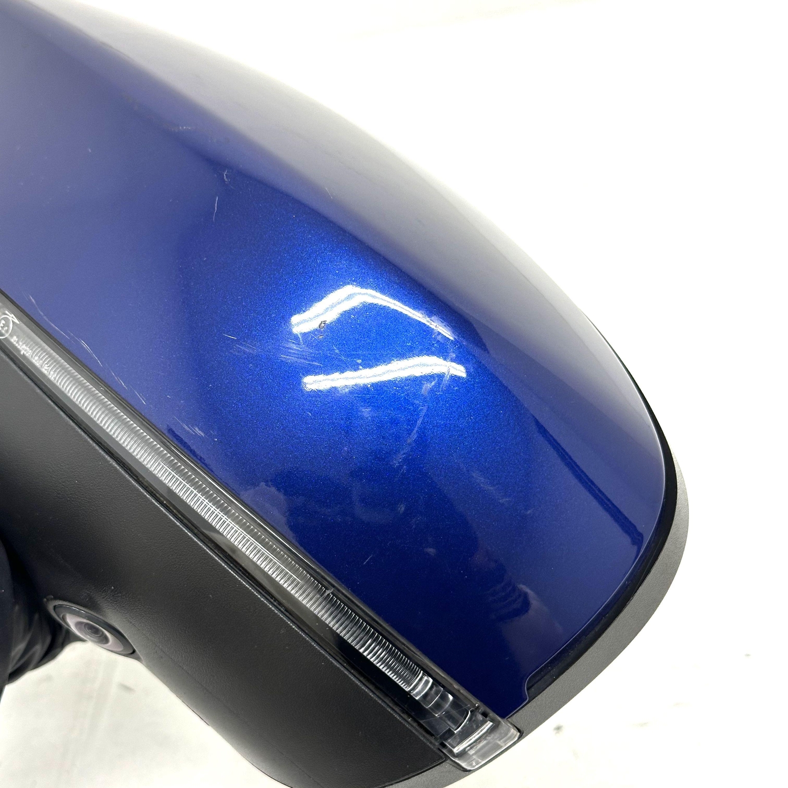 2017 MASERATI GHIBLI OEM Door Mirror Left Side w/ Camera Blind Spot Alert BLUE