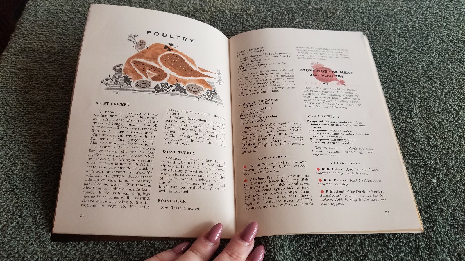 1953 Vintage Metropolitan Cookbook Recipe 9 Life Insurance) R1