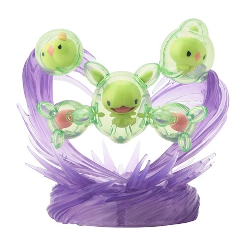 〚破損・現状品〛ライトアップフィギュア PSYCHO CYBER ポケモン Pokemon Light Up Figure PSYCHO CYBER ( Solosis Duosion Reuniclus