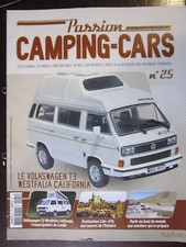 FASCICULE   25 PASSION CAMPING-CARS  VOLKSWAGEN T3 WESTFALIA CALIFORNIA 1989