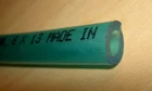 Green thick wall 8mm ID X 13mm OD fuel gas line MADE IN ITALY Ariete 11932/10-V