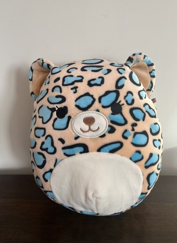 Squishmallow Liv the Teal Leopard 8 