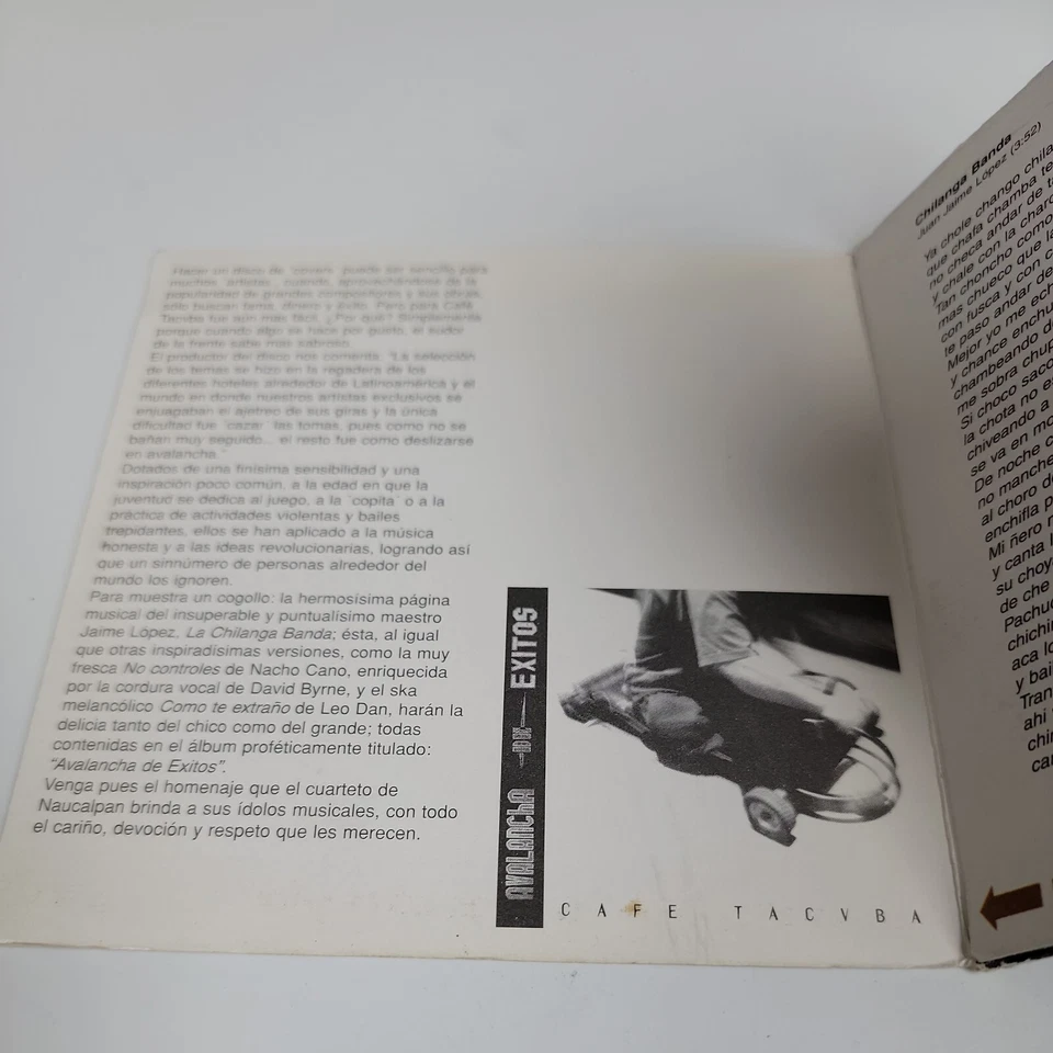 CAFE TACUBA - Chilanga Banda - PROMO SINGLE CD VG++ - Image 4 of 4
