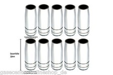 10x Gasdüsen MB25 MB35 NW 15mm Brenner Konisch Steckbar MAG MIG Düse Schutzgas