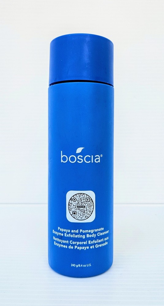 Boscia Papaya and Pomegranate Enzyme Exfoliating Body Cleanser 8.4oz NEW