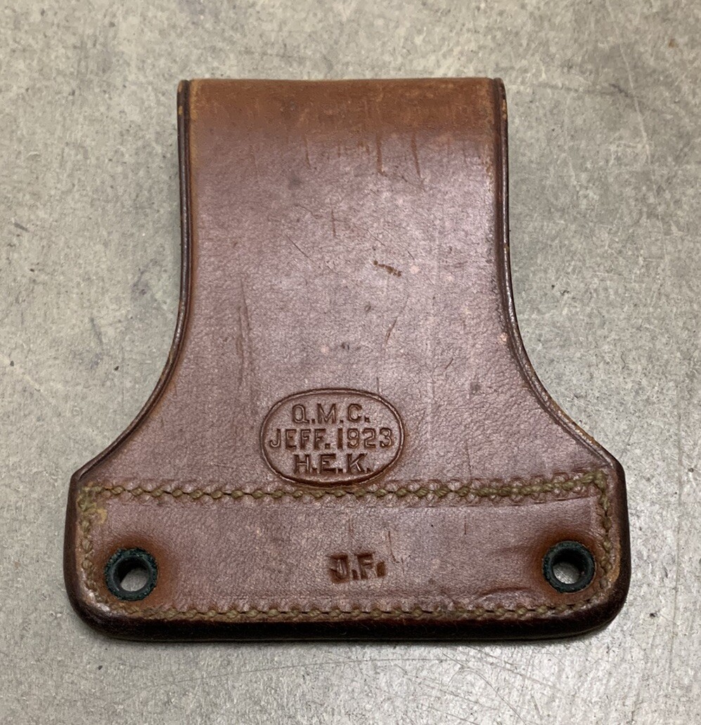 US Military Garrison Belt Pistol Holster Hanger 1923 Dated