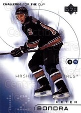 2001-02 UD Challenge for the Cup #90 Peter Bondra