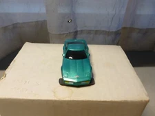 NEW TYCO MATTEL TCR NARROW CHASSIC '91/92 '90 CORVETTE ZR-1 IN BLU/GRN METALLIC