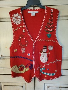 christmas vest top
